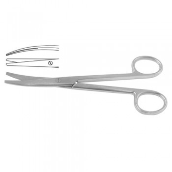 Mayo-Stille Dissecting Scissor Curved Stainless Steel, 21.5 cm - 8 1/2"